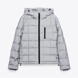Zara Luminescent Grey Jacket